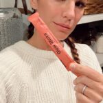 Genevieve Padalecki Instagram - My new secret weapon for glowing skin even with a 5:30 AM call time, Glow Sticks from @serovital. Glow Sticks are packed with ceramides, trace minerals, vitamin C, electrolytes and hyaluronic acid helping me achieve hydrated, dewy skin from within. Use my code GEN20 for 20% off! #serovitalpartner