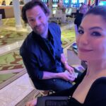 Genevieve Padalecki Instagram - What happens in Vegas ends up on IG. U2 you were a dream 🤩