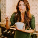 Genevieve Padalecki Instagram - when the holidaze hit, nothing beats a warm ’n cozy comfort meal —esp when it involves famed Italian cookbook author marcella hazan’s classic bolognese with sustainable @forceofnaturemeats veggies from the garden.  (*non-meat eaters may opt for a @beyondmeat crumble or head to our stories for all-veggie alternative) **another pro/cheat tip from @genpadalecki: cooking the sauce for 2 hrs vs 4 hours came out just fine! ⏲️ nowadays, we recognize that it’s important to be mindful of where & how we source our food. force of nature’s meats are procured through regenerative agriculture, which creates nutrient-rich, tasty food that’s free of synthetics, chemicals, hormones or antibiotics. by supporting sustainable, eco-friendly processes, we can all take part in healing ecosystems & boosting land resilience, making our communities – and the planet itself – healthier. 💪🌎 p.s. keep an eye on our stories for a roundup of our fav cookbooks to help inspire your own holiday meals. 📖🥘👀🎄 marcella hazan’s classic bolognese:  1 tbs oil 3 tbs butter 1 tbs for tossing the pasta ½ c  chopped onion ⅔ c chopped celery ⅔ c chopped carrot ¾ lbs  ground beef  Salt Black pepper 1 c whole milk ⅛ tsp nutmeg 1 c dry white wine 1½ c canned tomatoes, cut up, with their juice 1¼ to 1½ pounds pasta Freshly grated parmigiano-reggiano cheese at the table Directions: 1. Put oil, butter onion in the pot and turn the heat to medium. Cook and stir the onion until it’s translucent, then add the celery and carrot. Cook for 2 minutes, stirring to coat them well. 2. Add ground beef, a large pinch of salt & pepper. Crumble the meat with a fork, stir well and cook until the beef has lost its raw, red color. 3. Add milk & let it simmer, stirring frequently, until it has bubbled away completely. Add nutmeg. 4. Add wine, simmer until it has evaporated, then add tomatoes & stir to coat all ingredients. Simmer, uncovered, for 3 hours or more, stirring from time to time. To keep it from sticking, add ½ cup of water whenever necessary. Stir to mix the fat into the sauce, taste and correct for salt. 5. Toss with cooked drained pasta, adding the tbs of butter, & serve with freshly grated parmesan.