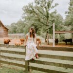 Genevieve Padalecki Instagram - On the farm, where the days feel ‘udderly’ amazing 🐄