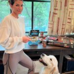 Genevieve Padalecki Instagram - #ad Arlo’s love language is long walks on the street and @merrickpetcare dog food. ❤️🐾 His appetite can be as big as his heart, so we like Merrick to satisfy his cravings with quality ingredients and nutrition. He loves the Texas Beef & Sweet Potato recipe with a Bone Broth topper. It’s the perfect way to keep our pup happy and healthy as he enjoys his golden years. #MerrickPartner