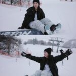 Genie Chen Instagram - 滑（玩）雪初體驗 好難 好冷 好想回家 😳🏂