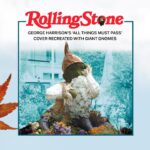 George Harrison Instagram - It’s the last day to visit the All Things Must Pass 50th Anniversary inspired Gnome Garden in London’s Duke of York Square. Have you watched the new video documenting the building of this living art installation? Go to Stories to read the @rollingstone feature all about it.