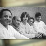 George Harrison Instagram - “Bismillah, he plays an instrument called shehnai… He can make it do anything - you must listen to it.” George on Indian Classical musician Bismillah Khan. Click link in bio to listen to Bismillah and more of George’s favorite songs on the “George’s Jukebox” Spotify Playlist.