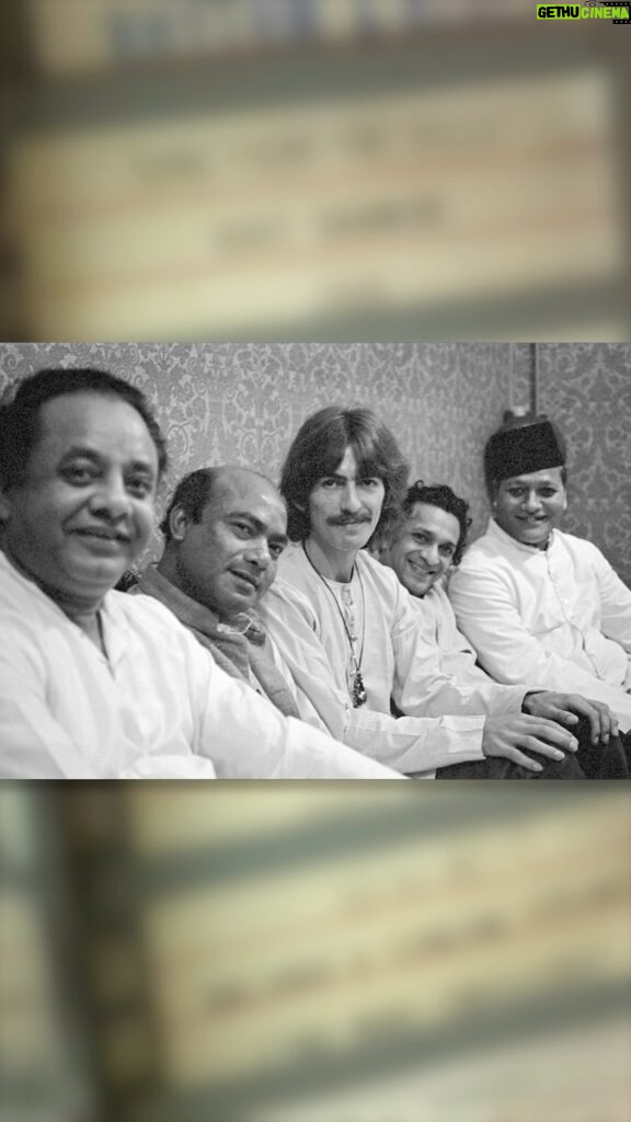 George Harrison Instagram - “Bismillah, he plays an instrument called shehnai… He can make it do anything - you must listen to it.” George on Indian Classical musician Bismillah Khan. Click link in bio to listen to Bismillah and more of George’s favorite songs on the “George’s Jukebox” Spotify Playlist.