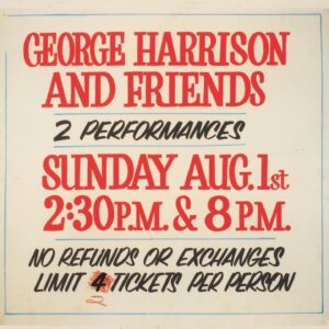 George Harrison Instagram - “Overnight, everybody knew the name of Bangladesh all over the world. Because it came out in all the newspapers everywhere. So it had a tremendous value to it." Ravi Shankar on the impact of the Concert for Bangladesh, which took place on this day, August 1st, 1971, at Madison Square Garden in New York City.

Photo by Henry Diltz.