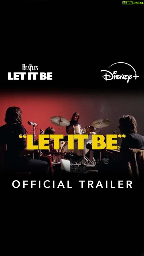 George Harrison Instagram - See The Beatles like never before. Let it Be, fully restored for the first time, is streaming May 8 only on @DisneyPlus.