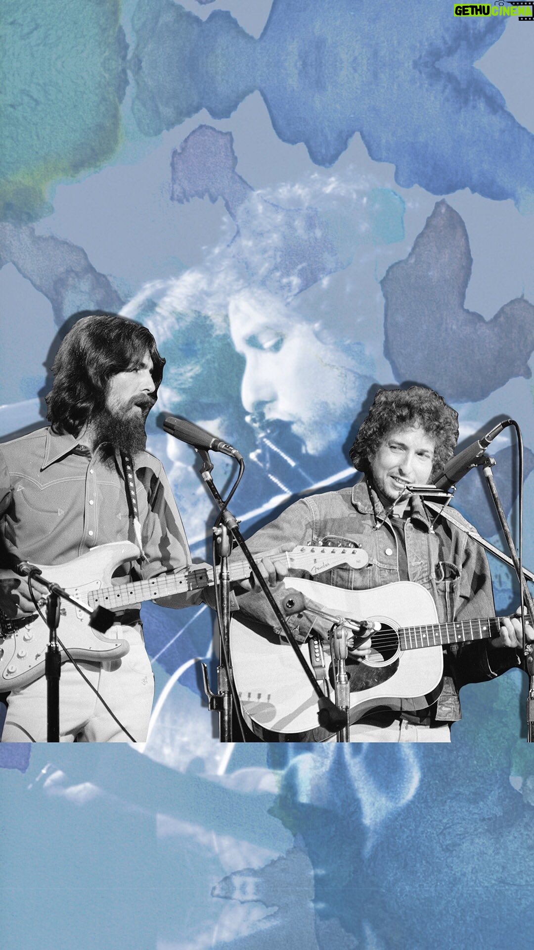 George Harrison Instagram - Happy Birthday, @bobdylan!