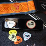 George Harrison Instagram – The @fender x George Harrison  @darkhorserecords Collection is available now! Inspired by the history and music of the Dark Horse Records catalog, learn more about the collection and jam out to the Fender Dark Horse Records playlist at the link in bio.