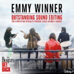George Harrison Instagram - Congratulations to the whole team behind @thebeatles: Get Back on their @televisionacad Emmys wins! #Emmys2022