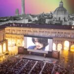 George Harrison Instagram – Last week in Bologna, as part of the @cinetecabologna, I had the great privilege to introduce Part 3 of Peter Jackson’s @thebeatles Get Back documentary… screened in the majestic Piazza Maggiore.

Thank you to everyone at @cinetecabologna and the enthusiastic audience. 

– Olivia Harrison