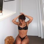 Georgia Hassarati Instagram – @loungeunderwear ◾️🐦‍⬛♠️🐈‍⬛♣️🖤