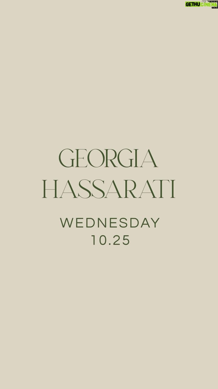Georgia Hassarati Instagram - All-new exclusive with @georgiahassarati this Wednesday on @thesqueeze