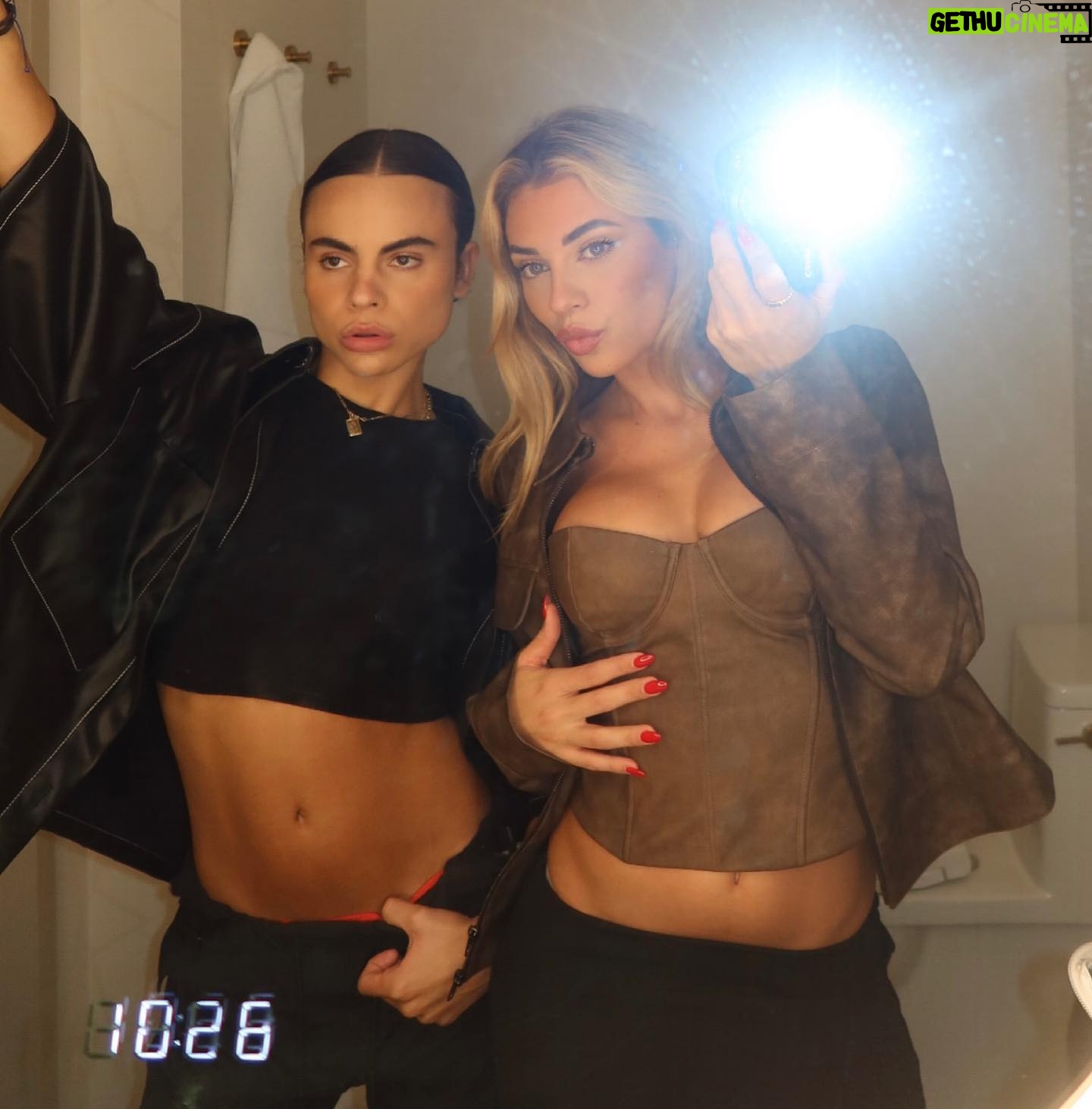 Georgia Hassarati Instagram - me and @cristoforobrachini first actual pics together 🥹