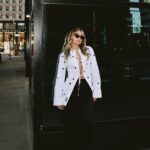 Georgia Hassarati Instagram - a little nyfw stroll styled by @danielleandalix @jacquemus vintage Chanel via @gimirarity 📷 @madisonlanephoto