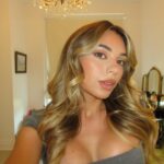 Georgia Hassarati Instagram - cute eye look with new @toofaced eyeshadow, posting a lil tutorial tomorrow 💋