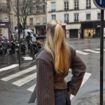 Georgia Hirst Instagram - Rainy days in Paris 🤍🖤