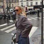 Georgia Hirst Instagram - Rainy days in Paris 🤍🖤