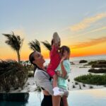 Georgina Rodríguez Instagram - 🌅🧡🌴👩‍👧‍👦