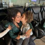 Georgina Rodríguez Instagram – Mis vidas ❤️ Viendo a papá.