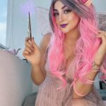 Geraldine Galvan Instagram – 🧚‍♀️💕💗 #fairy #halloween #halloweenmakeup