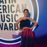 Geraldine Galvan Instagram – Conduciendo la alfombra de los Latin American Music Awards 
#latinamas