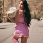 Gia Gunn Instagram - Born to be wild💗 wearing @dollskill head to toe and couldn’t feel anymore sexier!! thanks @berryface for snapping these beautiful shots. Do cowgirls ride motorcycles? Asking for a friend…