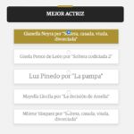 Gianella Neyra Instagram - Felicitamos a nuestra Giane que está nominada a los 𝗣𝗥𝗘𝗠𝗜𝗢𝗦 𝗟𝗨𝗖𝗘𝗦 𝟮𝟬𝟮𝟯 ⭐️ en la categoría mejor actriz por @scvdlapelicula ¡Todos a votar por ella! Sabemos que la película 🎥 ha sido todo un reto para ella 💪, estamos re felices de saber que fue la película peruana más vista del año. Vota aquí 😉: elcomercio.pe/premios-luces/ y nuestra biografía.