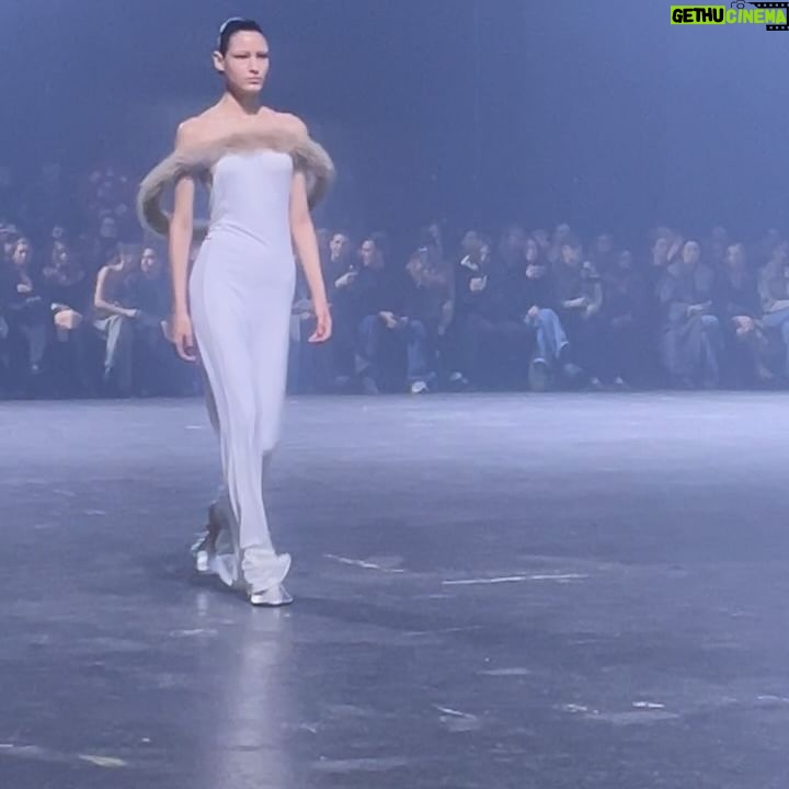 Gigi Goode Instagram - Crash landed at @coperni 🛸 Thank you @sebastienmeyer @arnaud_vaillant for having me at this spectacular show. It’s one I’ll never forget 🖤 📷 @bfa @pierrickrocher