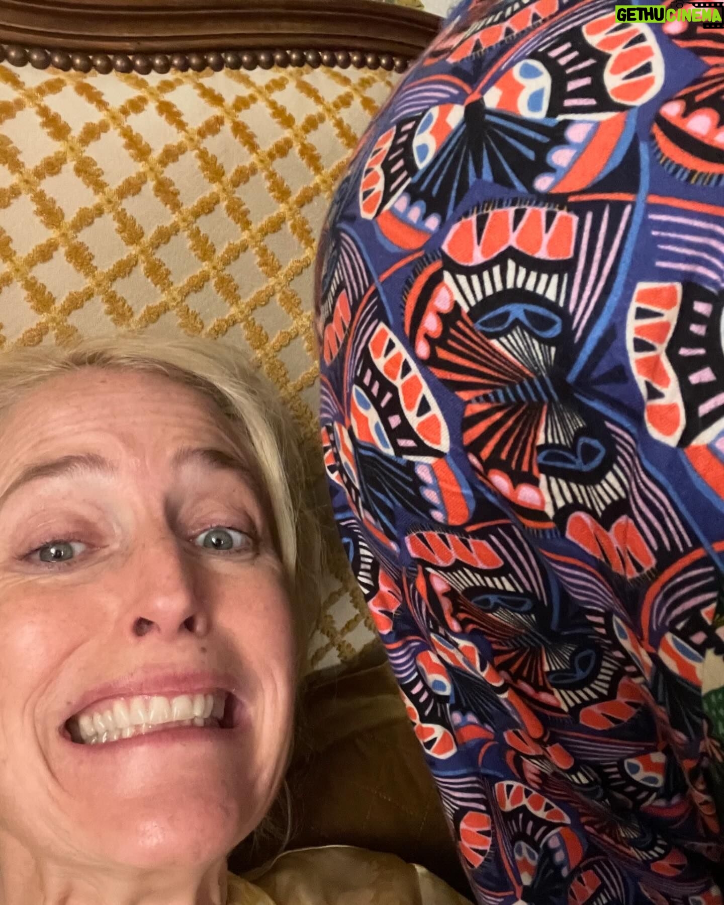 Gillian Anderson Instagram - sister sister @lisamcgrillis @sexeducation