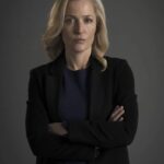 Gillian Anderson Instagram - 10 years of silk shirts, room 203 and showing men how it’s done. Stella Gibson. What a gift of a character. (The Fall premiered on @bbctwo 13 May 2013 🤯)