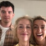 Gillian Anderson Instagram - sister sister @lisamcgrillis @sexeducation