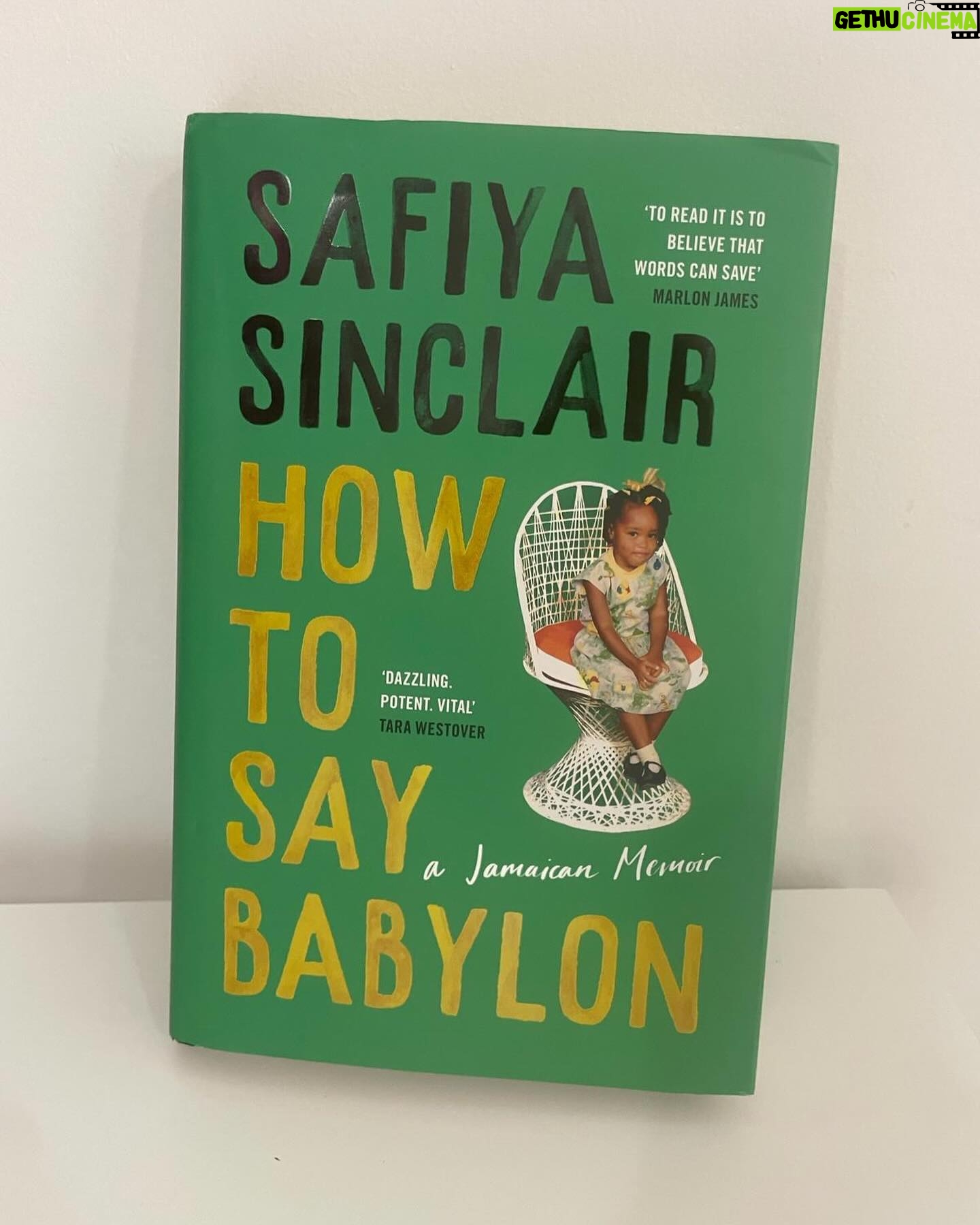 Gillian Anderson Instagram - Thanks to all who shared book suggestions with me at the end of last year – so great to be part of a conversation about what we’re all reading and loving. Special thanks to @drlesko who recommended How to Say Babylon by Safiya Sinclair @safiyasinclair @4thestatebooks @simonbooks @womensprize This wonderfully vivid and empowering memoir tells the story of Safiya’s childhood in Jamaica and her struggle to free herself from the chains of her father’s rigid Rastafarian faith. It will make you cry with rage and then joy as Safiya finds her voice and an escape through creativity. It’s a tribute to mothers, a lesson for fathers, and a testament to the unique power of books to show us new worlds. Wonderful to see it has been longlisted for the first Women’s Prize for non-fiction. Read it! Let me know what you think in the comments.