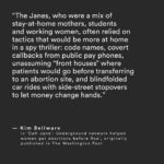Gillian Anderson Instagram - On today's @curioio episode, we learn about a group of courageous women in Chicago called The Jane Collective, who helped women secure abortions before Roe. Written by Kim Bellware for @washingtonpost. 🔈Listen now on Curio. Link in story. #WhatDoIKnow #CurioOriginals