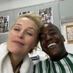 Gillian Anderson Instagram - Favourite sunshine boy (man!) @ncutigatwa