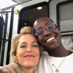 Gillian Anderson Instagram - Favourite sunshine boy (man!) @ncutigatwa