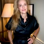 Gillian Anderson Instagram - An ode to the fantastic @marthaward who pulled me together for all my press in New York! Hair: @benskervin Makeup: @florriewhitemakeup Slide 1 Dress: @skiimparis Shoes: @gianvitorossi Slide 2 Dress: @erdem Shoes: @dolcegabbana Slide 3 Dress: @erdem Shoes: @dolcegabbana Slide 4 Dress: @cefinnstudio Shoes: @kurtgeiger Slide 5 Shirt: @cefinnstudio Trousers: @maxmara Shoes: @gianvitorossi Slide 6 Dress: @josephfashion Shoes: @kurtgeiger Slide 7 Shirt: @maxmara Skirt: @cefinnstudio Shoes: @manoloblahnik