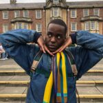 Gillian Anderson Instagram - Favourite sunshine boy (man!) @ncutigatwa
