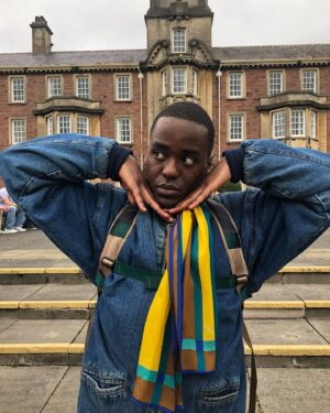 Gillian Anderson Instagram - Favourite sunshine boy (man!) 
@ncutigatwa