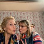 Gillian Anderson Instagram - DIY Diaries. I love you @aimeelouwood!
