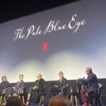 Gillian Anderson Instagram - A fantastic evening at a very full @bafta screening Q&A for The Pale Blue Eye! @netflixfilm @netflixuk