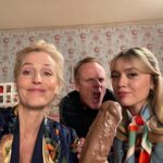 Gillian Anderson Instagram - DIY Diaries. I love you @aimeelouwood!