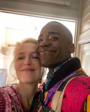 Gillian Anderson Instagram - It’s about time! 🍆❤️ @sexeducation