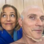 Gillian Anderson Instagram - Just a straightforward shooting week (and!) Scoop is out on Netflix today!