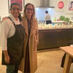 Gillian Anderson Instagram - Thank you @chefnikita.p for donating your exquisite talent to this fantastic charity evening. And thank you to all our supporters who so generously opened your hearts and your pocketbooks for an incredibly important cause. 🙏🏼 @warchilduk
