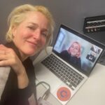 Gillian Anderson Instagram - Such a thrill to chat with the fabulous @scarcurtis on today’s @curio.io episode. Listen as Scarlett reads her article on anxiety, as we discuss panic attacks, depression and how we’ve learned to cope over the years, and as we discuss our obsessions with our beloved canines. 🎧 Listen now on Curio. Link in story. #WhatDoIKnow #CurioOriginals