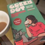 Gillian Anderson Instagram - I’ve been travelling over the past week but have had this wonderful novel for company during the in-between times: Green Dot is a sparkling debut – laugh out loud funny and achingly sad. I loved spending time with main character Hera, a queer woman who tries a straight relationship, falling for a man at work who, yep, is married, and can’t or won’t leave his wife. There are so many brilliant one-liners as Hera makes us consider that age-old question: why we do something even though we know we shouldn’t? @madeleine_gray_ is a dazzling writer – just a huge talent. Please share your thoughts if you’ve read. And if you haven’t, order now! @wnbooks @henryholtbooks @allenandunwin