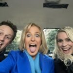 Gillian Anderson Instagram - First time getting smuggled into the palace!