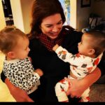 Gina Carano Instagram - Im stickin to the auntie life for now.. but man do these little nuggets make you really want the world to be a better place. Im so blessed to know so many incredible moms, especially my own and feel like it’s the most important job on earth right next to being a great dad. We focus on healing our families through health and love and protecting the family unit, we change the world. #HappyMothersDay to all you incredible moms out there. 💝