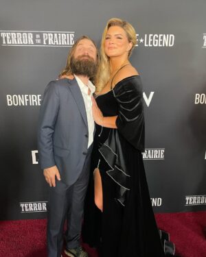 Gina Carano Instagram - Here we go!! 
#TerroronthePrairie premier!!
❤️‍🔥❤️‍🔥❤️‍🔥
@realdailywire 
@dailywireentertainment 
@bonfirelegend